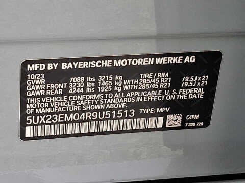 2024 BMW X7 xDrive40i