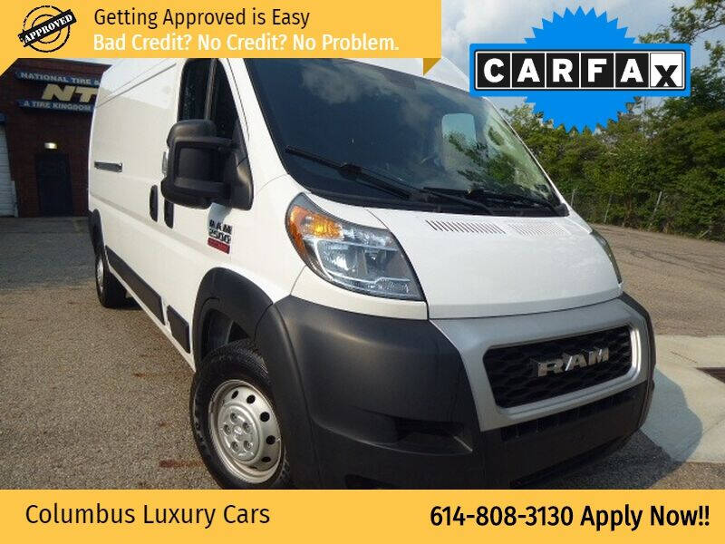 2019 RAM ProMaster for sale at Columbus Luxury Cars in Columbus OH