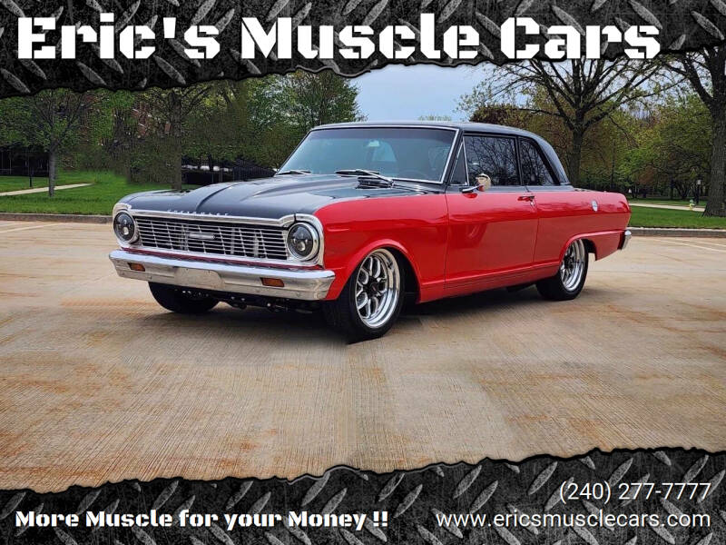 1965 Chevrolet Nova for sale at Eric's Muscle Cars in Clarksburg MD