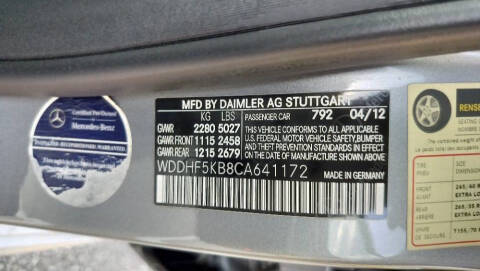 2012 Mercedes-Benz E-Class E 350 Sport