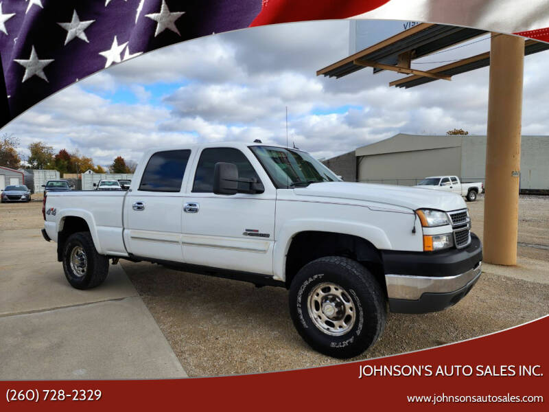 2005 Chevrolet Silverado 2500HD for sale at Johnson's Auto Sales Inc. in Decatur IN