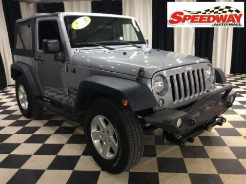 2015 Jeep Wrangler for sale at SPEEDWAY AUTO MALL INC in Machesney Park IL