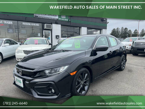 2020 Honda Civic for sale at Wakefield Auto Sales of Main Street Inc. in Wakefield MA