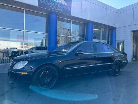 2000 Mercedes-Benz S-Class for sale at Rocky Mountain Motors LTD in Englewood CO