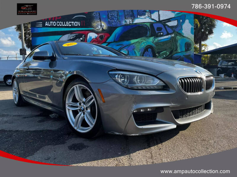 2015 BMW 6 Series for sale at Amp Auto Collection in Fort Lauderdale FL