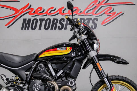 2018 Ducati Scrambler Desert Sled