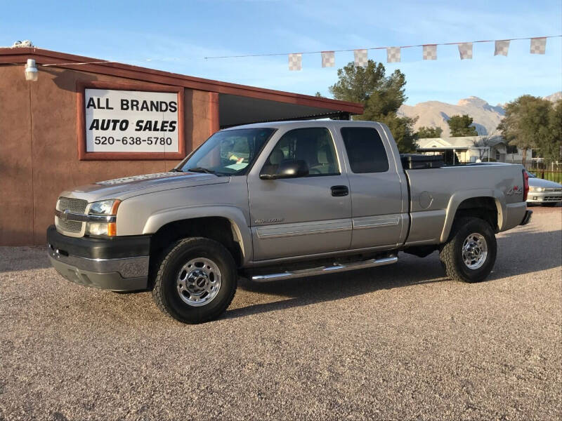 2004 Chevrolet Silverado 2500HD for sale at All Brands Auto Sales in Tucson AZ