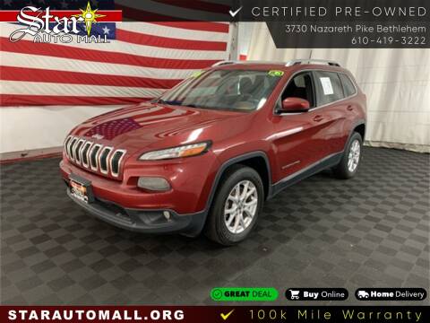2016 Jeep Cherokee for sale at Star Auto Mall in Bethlehem PA
