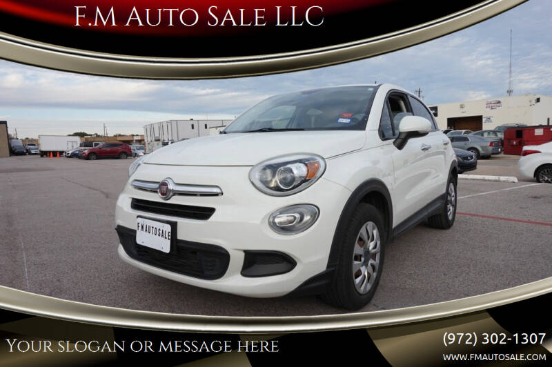 2016 FIAT 500X for sale at F.M Auto Sale LLC in Dallas TX