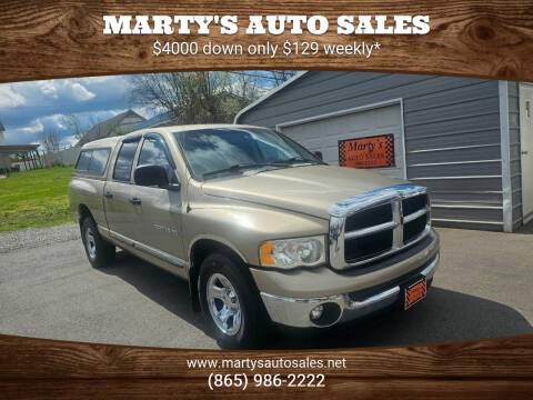 2002 Dodge Ram 1500 for sale at Marty's Auto Sales in Lenoir City TN