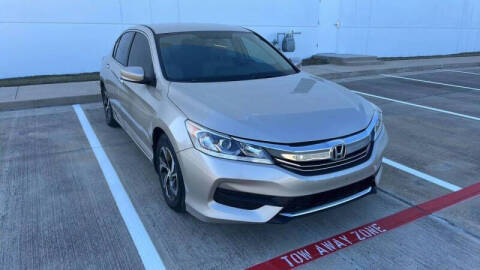 2016 Honda Accord for sale at TWIN CITY MOTORS in Houston TX