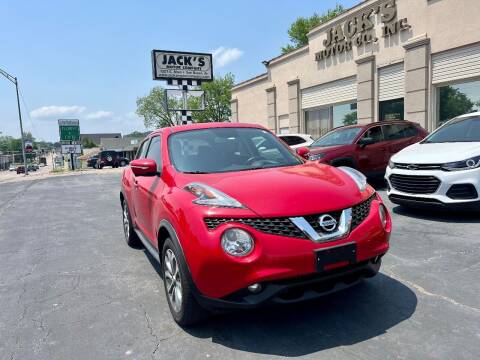 2015 Nissan JUKE for sale at JACK'S MOTOR COMPANY in Van Buren AR