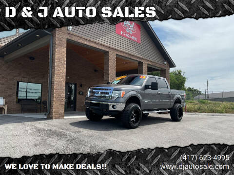 2014 Ford F-150 for sale at D & J AUTO SALES in Joplin MO