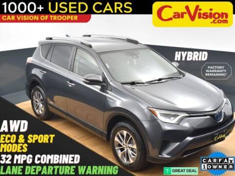2018 Toyota RAV4 Hybrid for sale at Car Vision of Trooper in Norristown PA