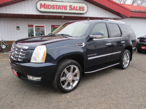 2008 Cadillac Escalade for sale at Midstate Sales in Foley MN