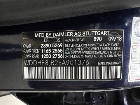 2014 Mercedes-Benz E-Class