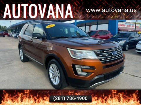 2017 Ford Explorer for sale at AutoVana in Humble TX