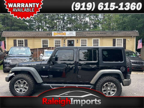 2016 Jeep Wrangler Unlimited for sale at Raleigh Imports in Raleigh NC