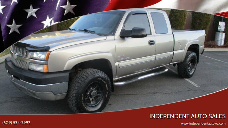 2003 Chevrolet Silverado 2500HD for sale at Independent Auto Sales in Spokane Valley WA