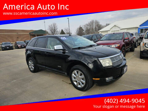 2007 Lincoln MKX for sale at America Auto Inc in South Sioux City NE
