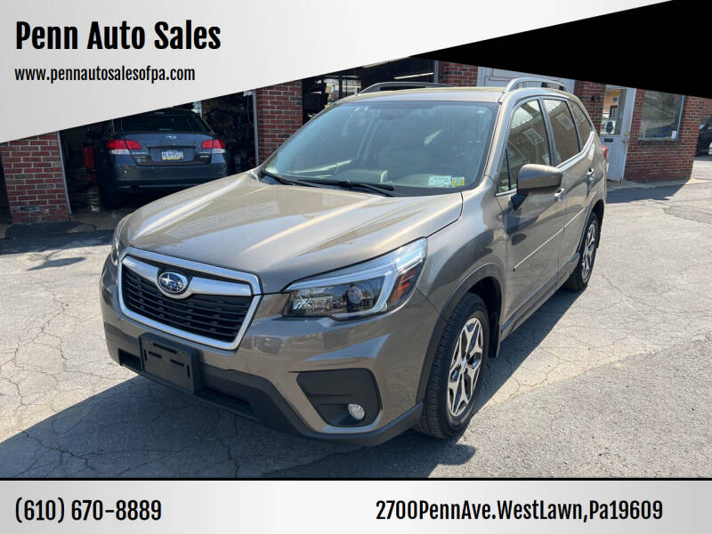 2021 Subaru Forester for sale at Penn Auto Sales in West Lawn PA
