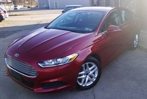 2013 Ford Fusion for sale at SUPERIOR MOTORSPORT INC. in New Castle PA