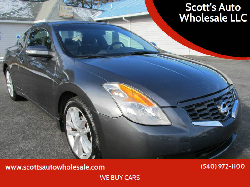 2009 Nissan Altima for sale at Scott's Auto Wholesale LLC in Locust Grove VA