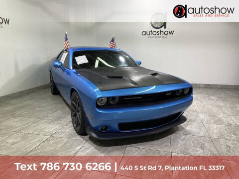 2016 Dodge Challenger for sale at AUTOSHOW SALES & SERVICE in Plantation FL