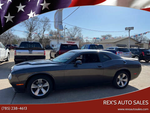 2015 Dodge Challenger for sale at Rex's Auto Sales in Junction City KS