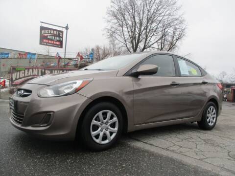 2012 Hyundai Accent for sale at Vigeants Auto Sales Inc in Lowell MA