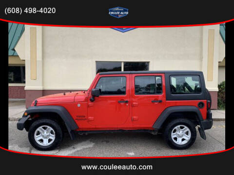 2016 Jeep Wrangler Unlimited for sale at Coulee Auto in La Crosse WI