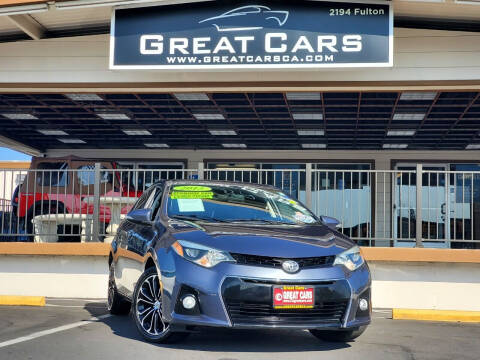 2015 Toyota Corolla for sale at Great Cars in Sacramento CA