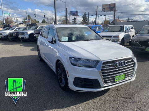 2017 Audi Q7 for sale at Sunset Auto Wholesale in Tacoma WA