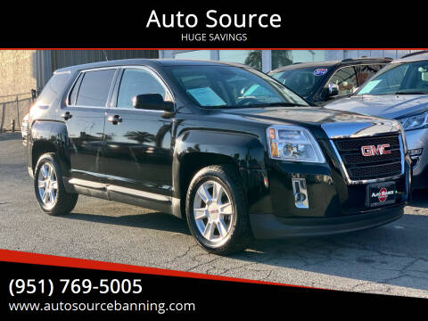 2013 GMC Terrain for sale at Auto Source in Banning CA
