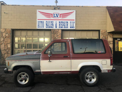 1986 Ford Bronco II for sale at LV Auto Sales & Repair, LLC in Yakima WA