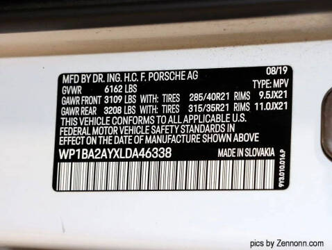 2020 Porsche Cayenne Coupe