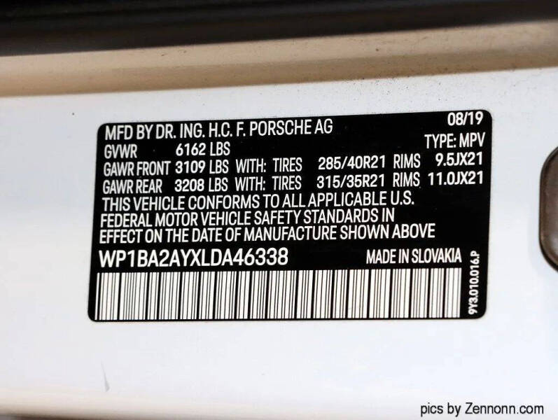 2020 Porsche Cayenne Coupe