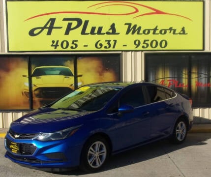 2017 Chevrolet Cruze for sale at A Plus Motors in Oklahoma City OK