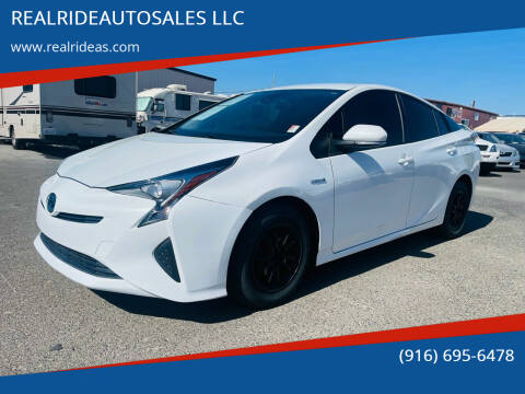 2017 Toyota Prius for sale at REALRIDEAUTOSALES LLC in Sacramento CA