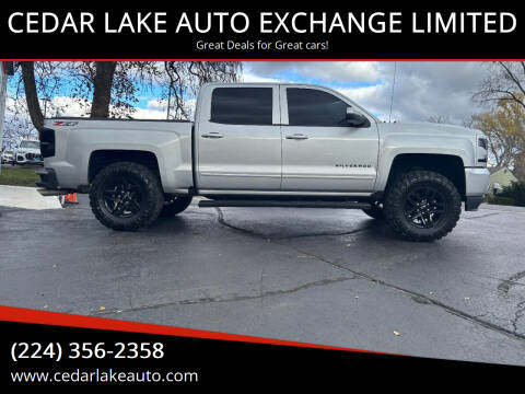 2018 Chevrolet Silverado 1500 for sale at CEDAR LAKE AUTO EXCHANGE LIMITED in Round Lake Beach IL