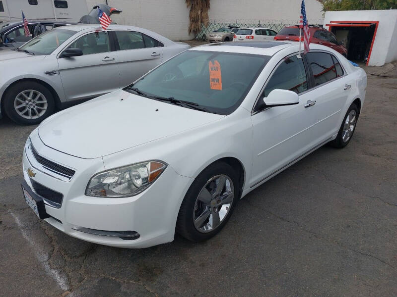 2012 Chevrolet Malibu for sale at Alpha 1 Automotive Group in Hemet CA