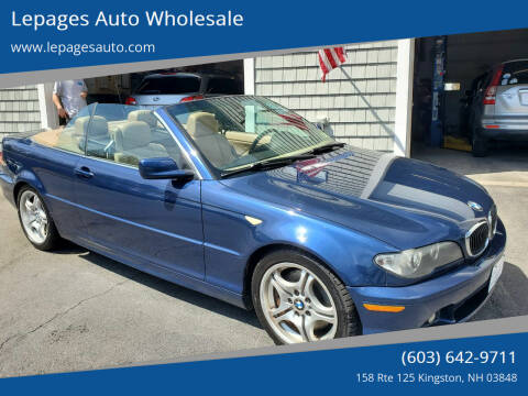 2005 BMW 3 Series for sale at Lepages Auto Wholesale in Kingston NH