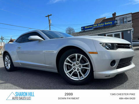 2015 Chevrolet Camaro for sale at Sharon Hill Auto Sales LLC in Sharon Hill PA