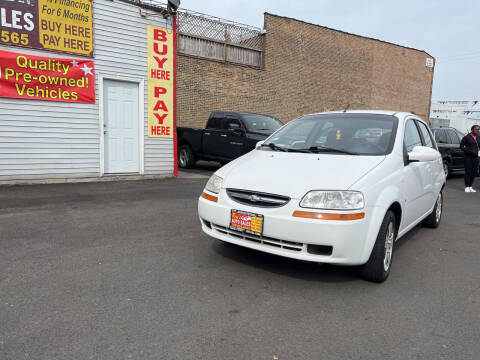 2008 Chevrolet Aveo for sale at RON'S AUTO SALES INC in Cicero IL