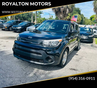 2017 Kia Soul for sale at ROYALTON MOTORS in Plantation FL