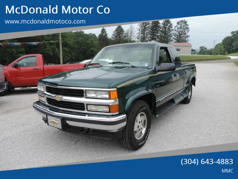 1995 Chevrolet C/K 1500 Series for sale at McDonald Motor Co in Harrisville WV