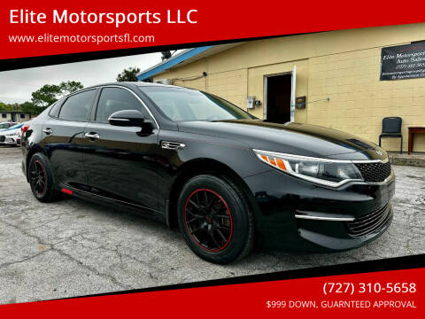 2017 Kia Optima for sale at Elite Motorsports LLC in Saint Petersburg FL