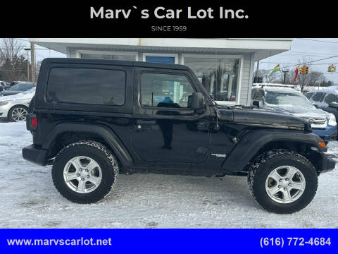 2021 Jeep Wrangler for sale at Marv`s Car Lot Inc. in Zeeland MI