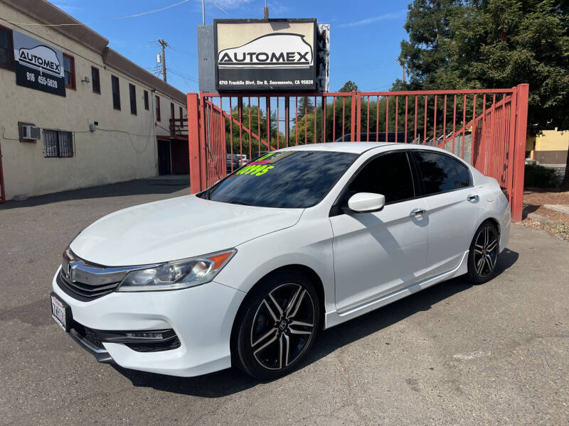 2017 Honda Accord for sale at AUTOMEX in Sacramento CA