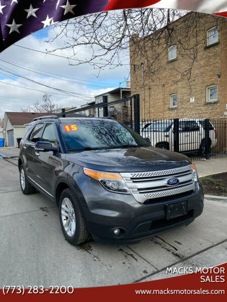 2015 Ford Explorer for sale at Macks Motor Sales in Chicago IL